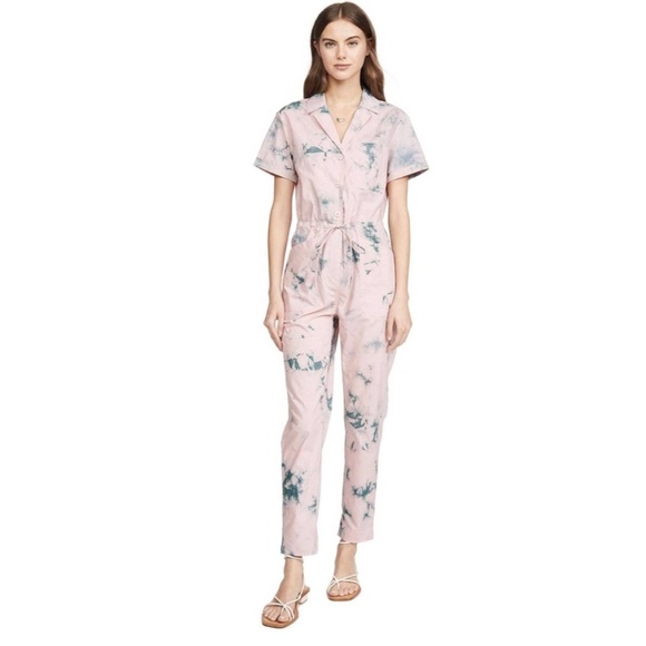 Rachel Antonoff Matthew Jumpsuit in Tie Dye - Picture 1 of 7